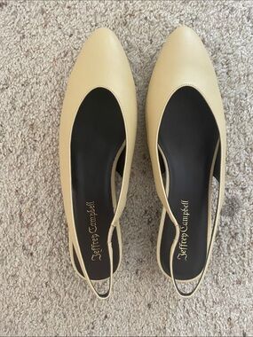 NWT Jeffery Campbell Nude Wedge